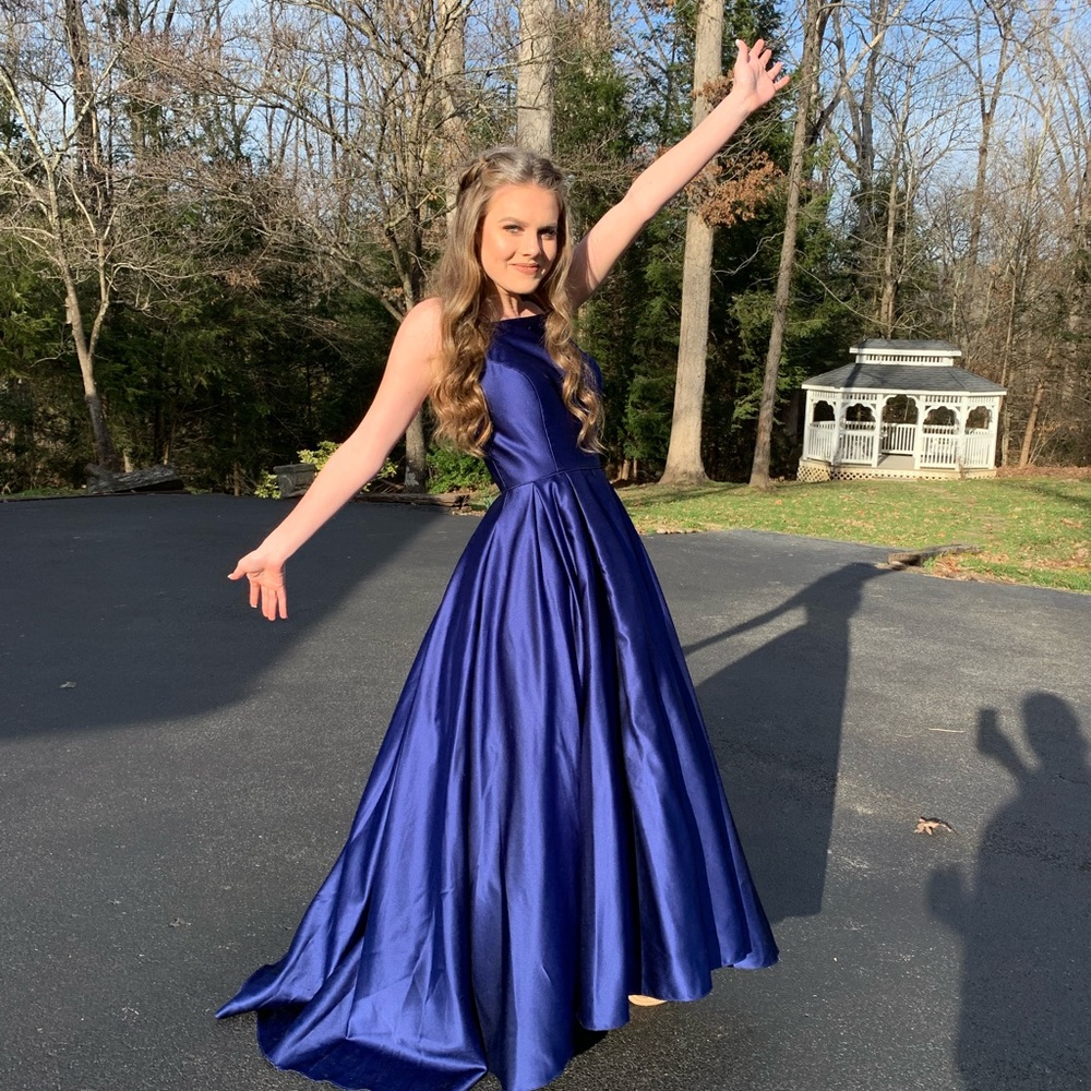 Blue Prom Dress
